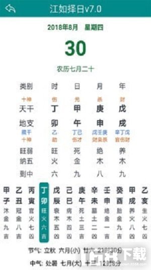江如择日