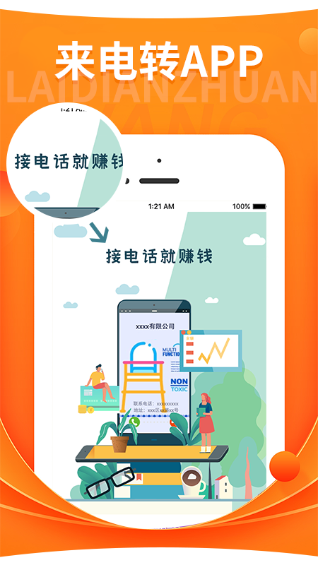 来电转