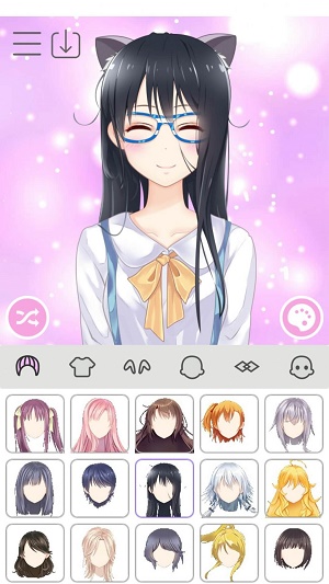 动漫女生换装