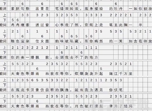 原神手游青花瓷如何弹 原神手游青花瓷琴谱分享