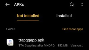 TTA Gapp Installer MNOPQ软件