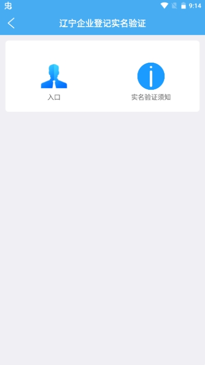 辽宁企业登记实名验证APP