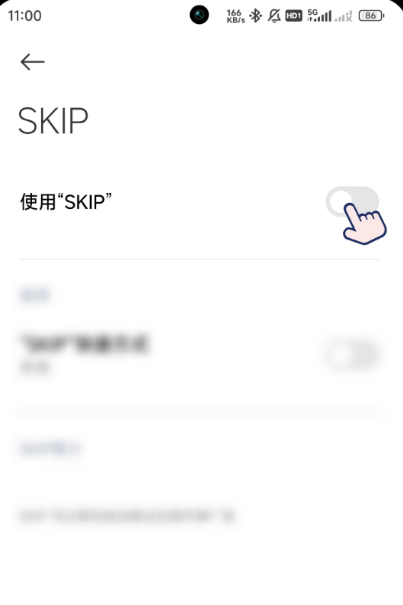 skip怎么开启